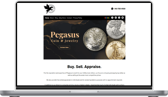 Mockup Preview of Pegavault Website on 15 inch Macbook Pro